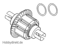 Differential vorne/hinten kpl. Druckguß Krick 648115