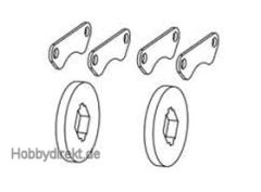 Bremsscheiben mit Bremsplatten (Satz) Krick 648131