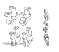 Halterung Mitteldifferential (Satz) Krick 648165