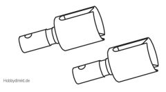 Differentialausgang vorne/hinten ECO Buggy (2) Krick 648213