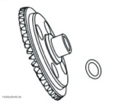 Differentialtellerrad 38 Zähne CNC Krick 648215