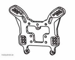 Hintere Stoßdämpferplatte CNC Krick 648219