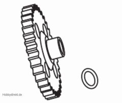 Hauptzahnrad 35 Zähne CNC Krick 648255