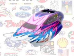 Karosserie Buggy MXB pink 1:10 MegaP Krick 650567