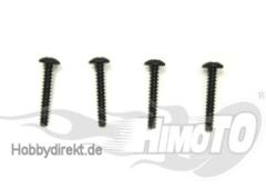 Rundkopf-Blechschrauben 3x18 4 Stück Krick 652084