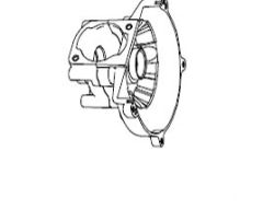 Kurbelwellengehäuse Benzinmot Krick 654912