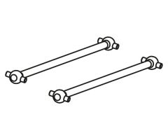 Antriebswellen hinten (2) Krick 655142