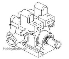 Differential front Metallzahnr. kpl. Krick 852003