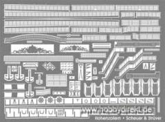 Kaiserjacht Hohenzollern Ätzsatz Krick 90121