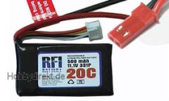 RFI Lipo 2S20C-500 7,4V/500mA Krick 950570