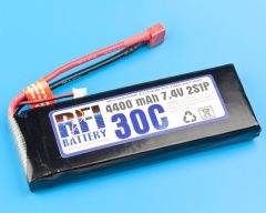 RFI LiPo 2S30C 7,4V/4400 mAh T-Plug Krick 951850