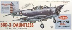 Dauntless 1:16 Scale Balsabausatz Krick gu1003