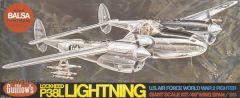 P-38 Lightning Balsabausatz Krick gu2001