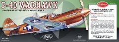 P-40 Warhawk Balsabausatz Krick gu405