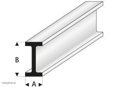 ASA Doppel-T-Profil 3,5x7x1000 mm Krick rb414-55