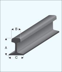 Eisenbahn Schienenprofile H0 Krick rb460-51-v